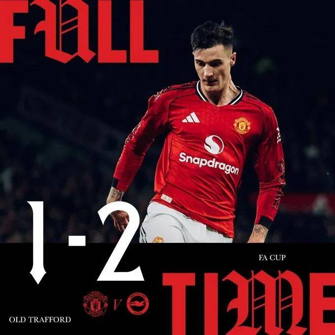 荒诞！高层刚提出“争取欧冠资格”目标，曼联用足总杯一轮游响应……